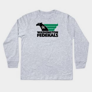 Washington Federals Kids Long Sleeve T-Shirt